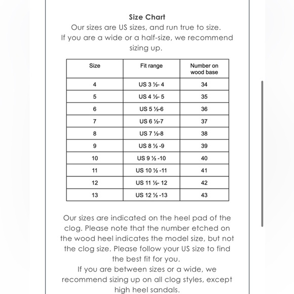 Bryr Sylvie Sandal Wooden Clog size 10 / 40 in Bone - Picture 3 of 6